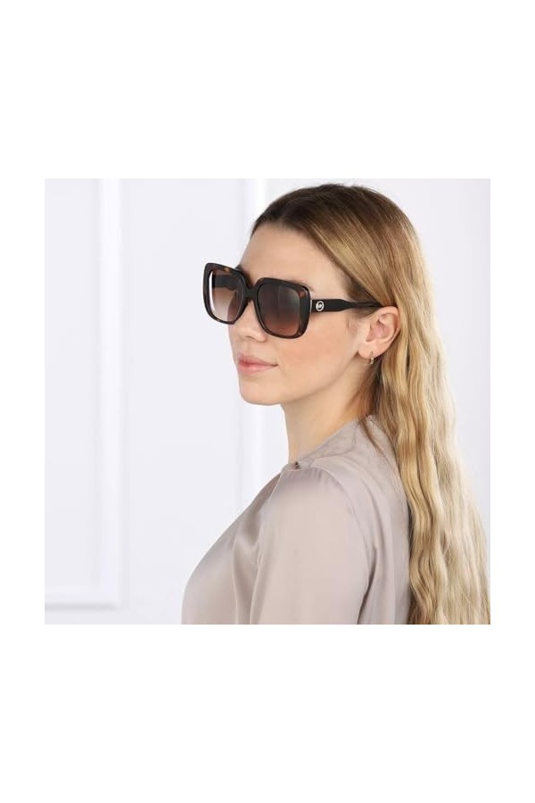 Michael Kors Mixte 0mk2183u 55 300613 Lunettes de Soleil, Multicolore, Taille Unique