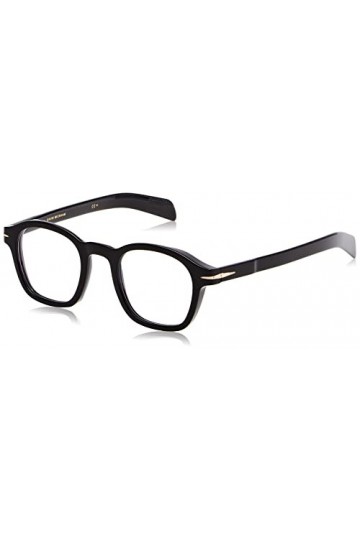 David Beckham DB 7053/bb Sunglasses, 2M2/23 Black Gold, 45 Unisex