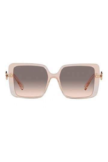 Bvlgari Mixte 0bv8243b 56 55123b Lunettes de Soleil, Opal Pink Striped/Pink Grey Shaded, Taille Unique