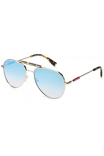 DSquared D2 0045/S Lunettes de Soleil, 06j/Km Gold Havana, 56 cm Mixte