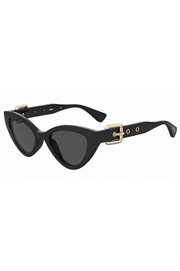 Lunettes de Soleil Moschino MOS142/S Black/Dark Grey 51/20/140 femme