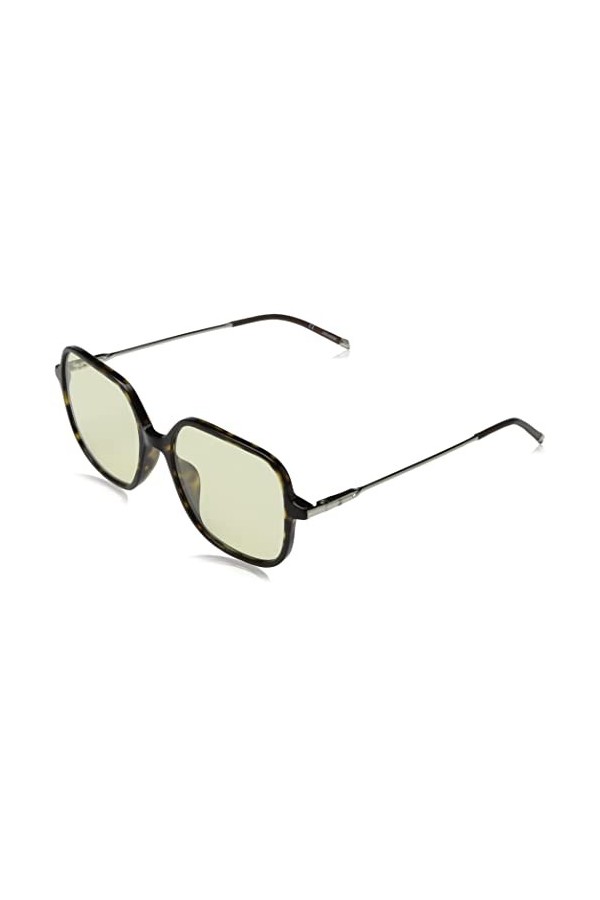 Zadig & Voltaire Szv328 Lunettes de Soleil, Havana foncé Brillant, 53 Femme