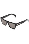 Salvatore Ferragamo Sf1086s Sunglasses, 001 Black, 54 Unisex