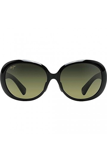 Maui Jim Maui Nahiku Gs43605&nbsp;pour homme et pour femme Lunettes de soleil Lunettes Blanc perle - Blanc - noir brillant,