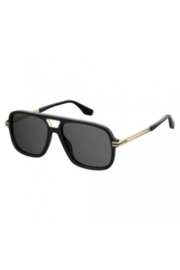 Marc Jacobs Marc 415/s Sunglasses, Black Gold, 56 Unisex