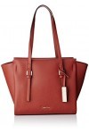 Calvin Klein Marissa Medium Tote, 227, Os, Sacs de plage femme, Brown Henna , 13x25x41 cm W x H L 