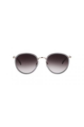 Marc OPolo 505105 22 Lunettes de soleil unisexes, dorées doré/gris transparent/marron dégradé , 50, or