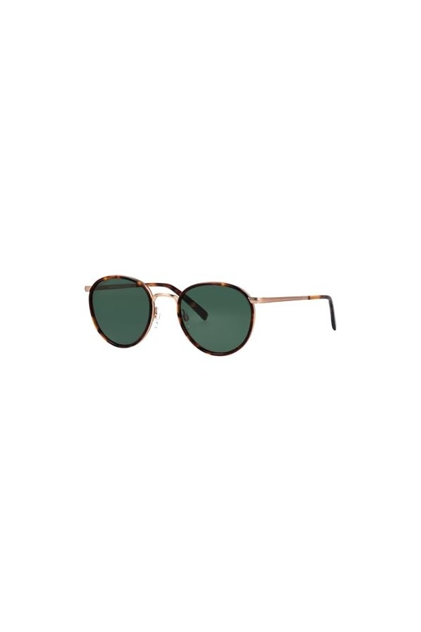 Marc OPolo Lunettes de soleil unisexes 505105 20 - Marron marron/or/vert - Taille 50, marron/doré