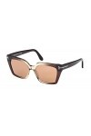 Tom Ford Lunettes de Soleil WINONA FT 1030 Brown Shaded/Roviex 53/15/140 femme
