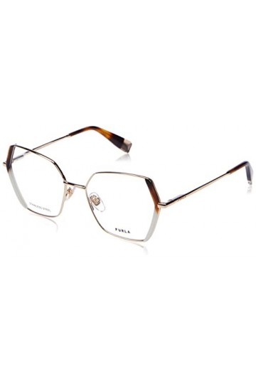 Furla Vfu587V Lunettes de Soleil, Or Rose Brillant, 53 Femme
