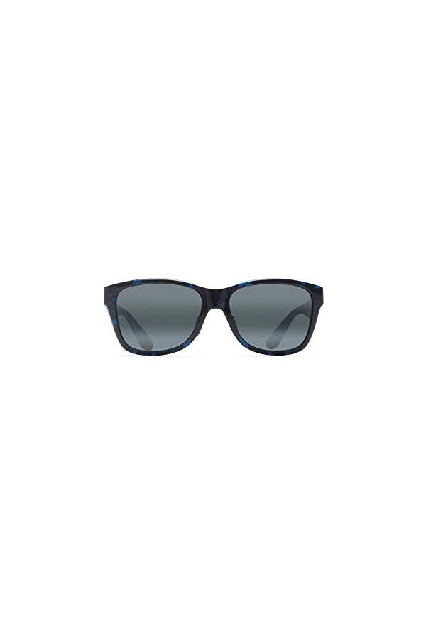 Maui Jim 435-03J Lunettes de Soleil, Tortuga Negro Azul, 57/17/134 Femme