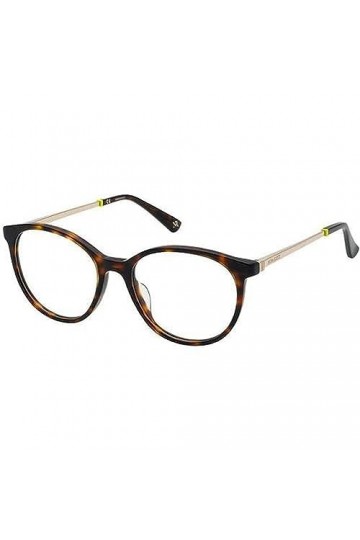 Nina Ricci Vnr308 Lunettes de Soleil, Rouge Havana + Opale Red , 51 Femme