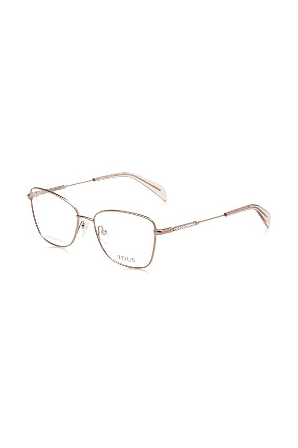TOUS Vto433 V Lunettes de Soleil, Shiny Red Gold, 54 Femme