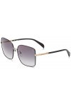 TOUS Sto435 Lunettes de Soleil, Rose Gold W/Black Parts, 58 Femme