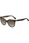Kate Spade Daesha/s Sunglasses, Brown Pattern, 56 Unisex