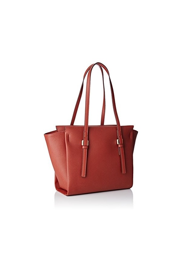Calvin Klein Marissa Medium Tote, 227, Os, Sacs de plage femme, Brown Henna , 13x25x41 cm W x H L 