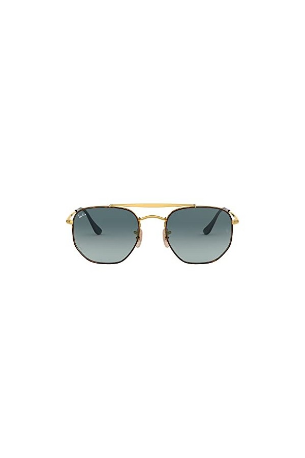 Ray-Ban 0RB3648 91023M 54 Montures de Lunettes, Marron Havana/Blue Gradient Grey , Mixte Adulte