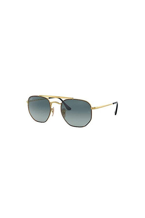 Ray-Ban 0RB3648 91023M 54 Montures de Lunettes, Marron Havana/Blue Gradient Grey , Mixte Adulte