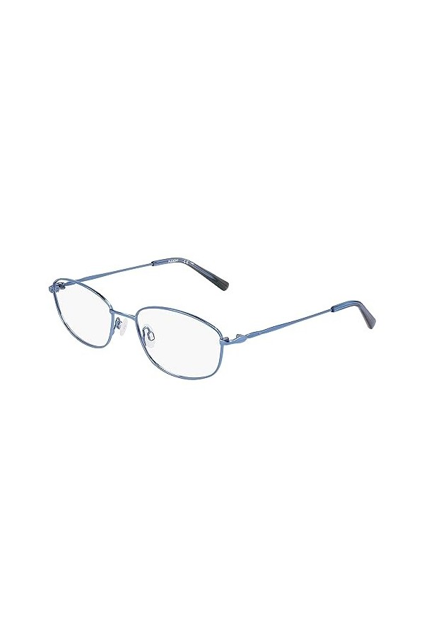 Flexon W3039 Lunettes de Soleil, 455 Shiny Slate Blue, 52 Mixte