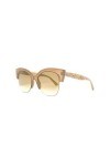 Jimmy Choo RAFFY/S 24 Lunettes de Soleil, Nudeglttnude/BW Brown, 56 Femme