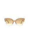 Jimmy Choo RAFFY/S 24 Lunettes de Soleil, Nudeglttnude/BW Brown, 56 Femme