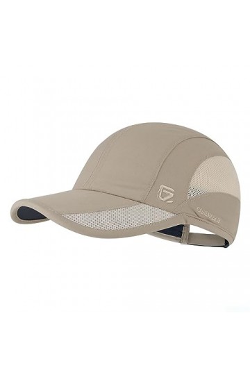 GADIEMKENSD Quick Dry Sports Hat Lightweight Breathable Soft Outdoor Running Cap Baseball Caps for Men Deep Gray, M 