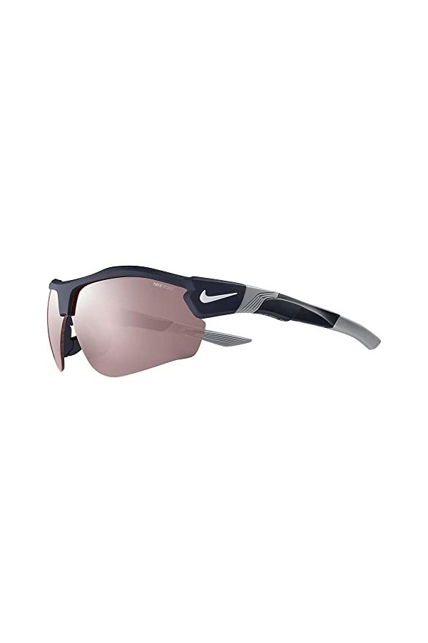 Nike Show X3 E Dj2032 Sunglasses, Colour: 451 Matte Obsidian/Road Tint, 72 Unisex