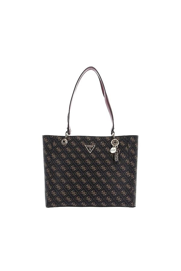 Guess Noel Tote, Bag Women, Le Noir, Taille Unique