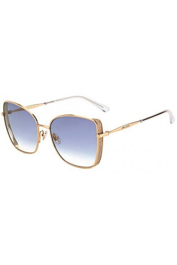 Jimmy Choo Lunettes de Soleil ALEXIS/S Rose Gold/Violet Shaded 59/18/145 femme