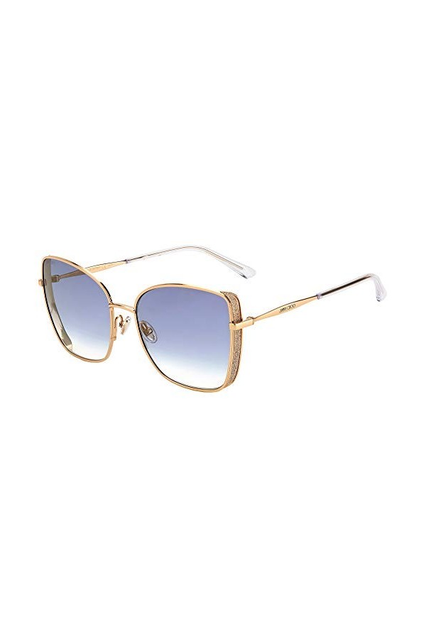 Jimmy Choo Lunettes de Soleil ALEXIS/S Rose Gold/Violet Shaded 59/18/145 femme