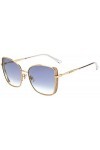 Jimmy Choo Lunettes de Soleil ALEXIS/S Rose Gold/Violet Shaded 59/18/145 femme