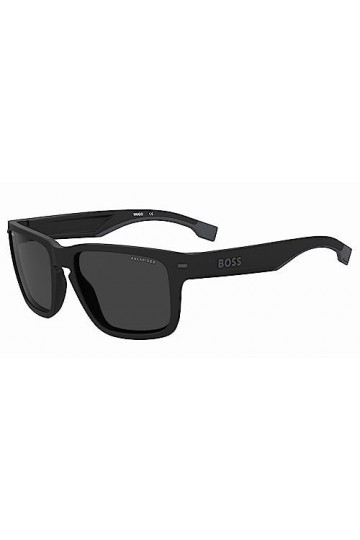 Hugo Boss Lunettes de Soleil BOSS 1497/S Matte Black Grey/Dark Grey 57/18/140 homme