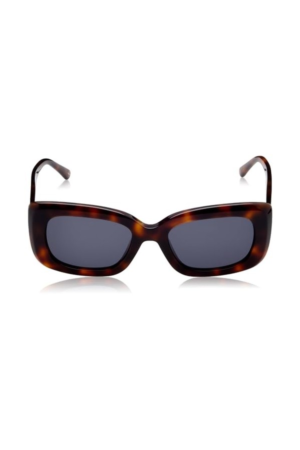 Nina Ricci Snr262 Lunettes de Soleil, Havana foncé Brillant, 53 Femme