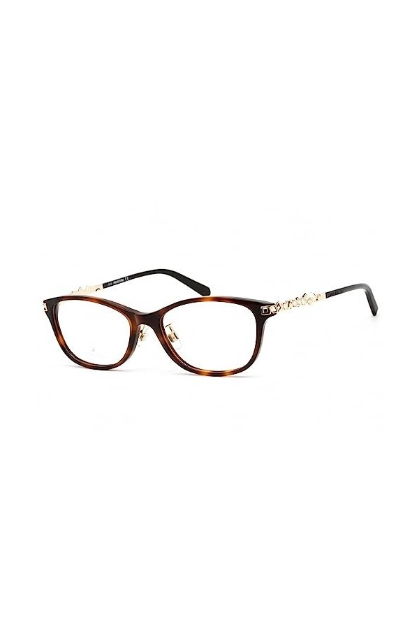 Swarovski SK5356-D Sunglasses, Dark Havana, 54 Femme