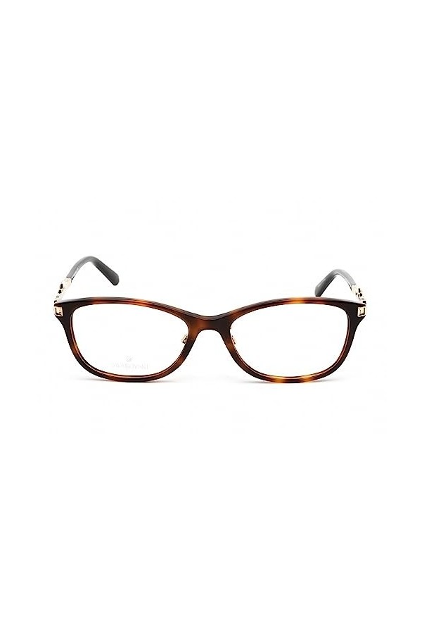 Swarovski SK5356-D Sunglasses, Dark Havana, 54 Femme