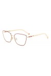 Carolina Herrera Her 0098 Lunettes de Soleil, Doré/Bordeaux, 58 Femme