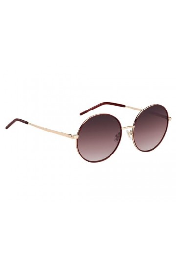 Hugo Boss Gafas Sol Boss 1593/S Y11 54/19/140 Mujer Sunglasses, Y11/UQ Gold Red, 54 Unisex