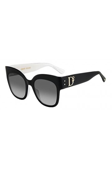 DSQUARED2 D2 0097/S Lunettes de Soleil, 80S, 53 Femme