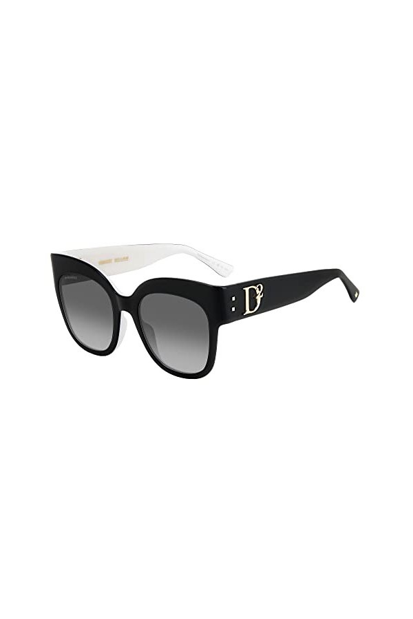 DSQUARED2 D2 0097/S Lunettes de Soleil, 80S, 53 Femme
