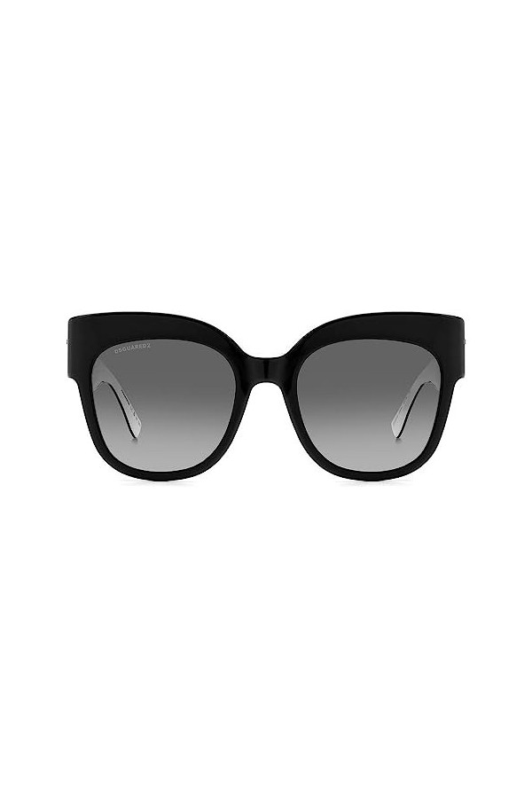 DSQUARED2 D2 0097/S Lunettes de Soleil, 80S, 53 Femme