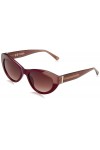 Nina Ricci Snr261 Lunettes de Soleil, Bordeaux Brillant, 53 Femme