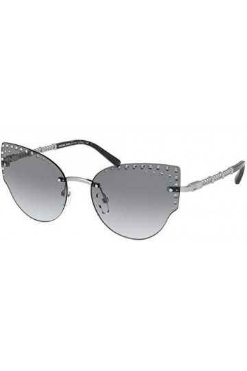 Michael Kors 0mk1058b Lunettes de Soleil, Silver/Grey Shaded, One Size Femme