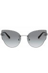 Michael Kors 0mk1058b Lunettes de Soleil, Silver/Grey Shaded, One Size Femme