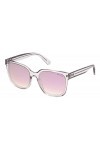 MONCLER Lunettes de Soleil ML0198 Grey/Grey Pink Shaded 55/18/140 femme