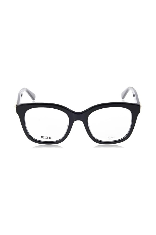 Moschino Eyewear Mos630 807 50/19/140 Woman Sunglasses, 807/20 Black, 50 Unisex