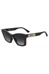 MOSCHINO Lunettes de Soleil MOS156/S Black/Dark Grey Shaded 54/20/140 femme