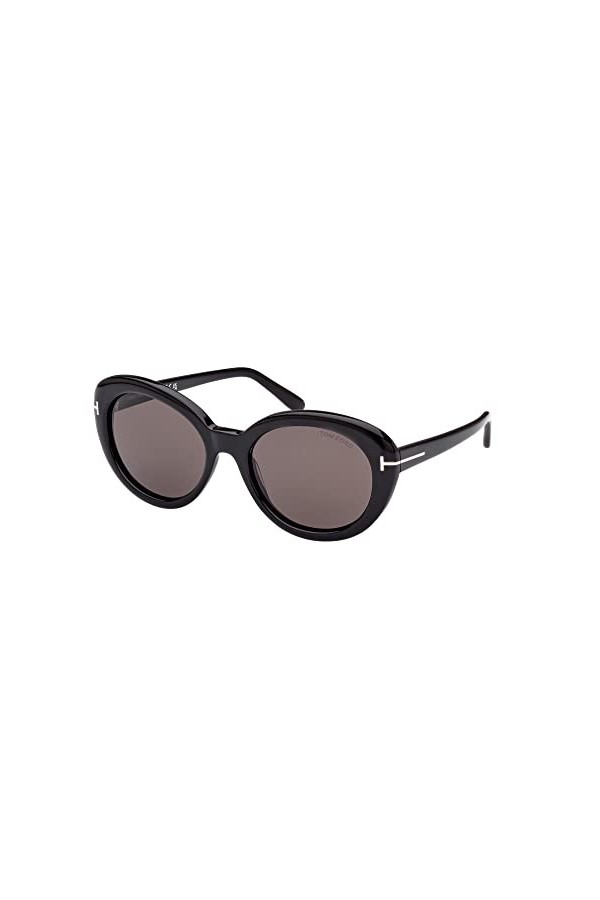 Tom Ford Lunettes de Soleil LILY-02 FT 1009 Black/Smoke 55/19/140 femme