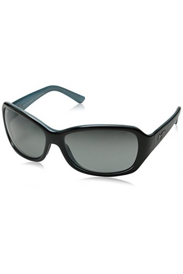 Maui Jim GS214-03A Lunettes de Soleil, Negro-Azul, 63/17/125 Femme