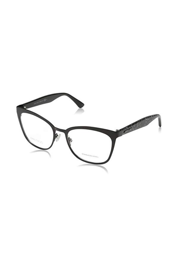 Jimmy Choo Brillengestelle Jc189-Ns8-53 Damen Lunettes de Soleil, Noir Schwarz , 53.0 Femme