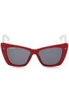 DSQUARED2 Icon 0006/S Lunettes de Soleil, Rouge, 53 Femme